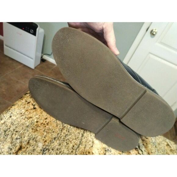 Reaction Kenneth Cole Desert Sun Black Pebbled Leather Mens Size 9 M - Picture 9 of 11